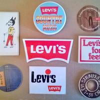 Gio.adesivi: Lotto 8 pz serie Jeans Levi's
