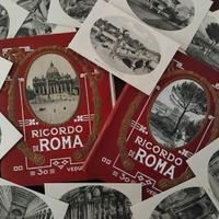 VECCHI ALBUM FOTO RICORDO E CARTOLINE ROMA ANNI 20