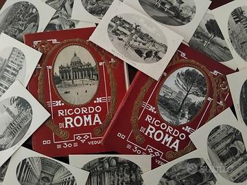VECCHI ALBUM FOTO RICORDO E CARTOLINE ROMA ANNI 20