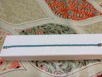 bracciale svaroski  azzurro celeste chiaro