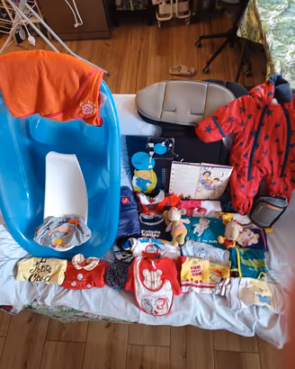 kit benvenuto  neonato 0/3 mesi  50/65 cm
