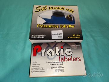 PREZZATRICI ETICHETTATRICI  NUOVE, MAI USATE