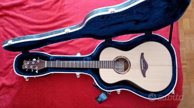 chitarra acustica modello parlor liuteria Fossil