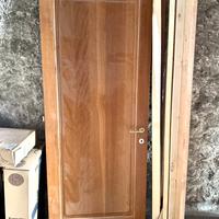 Porte da interno in ciliegio legno massello