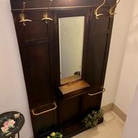 Mobile Appendiabiti  Vintage con Specchio