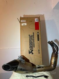 Scarico completo Akrapovic MT-07 Titanium 21-24