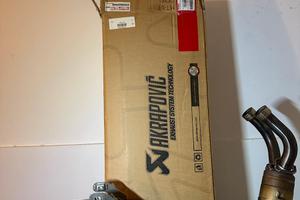 Scarico completo Akrapovic MT-07 Titanium 21-24