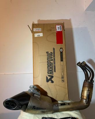 Scarico completo Akrapovic MT-07 Titanium 21-24