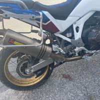 Scarico akrapovic africa twin 1100