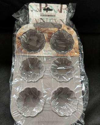 Brandani Stampo Muffin Tortora Silicone