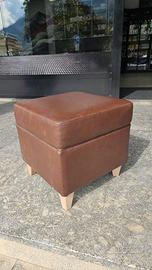 Pouf marrone quadrato - 10€ - ne ho 14, HELP