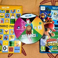 🔥 Wii U Giochi 🔥 : 👉 Mario + Sonic + Just dance