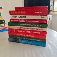 Lotto di 10 libri narrativa vintage