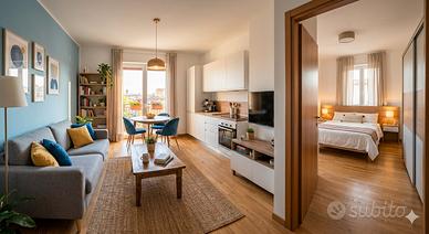 MONOLOCALE con TERRAZZO e GARAGE / TALENTI