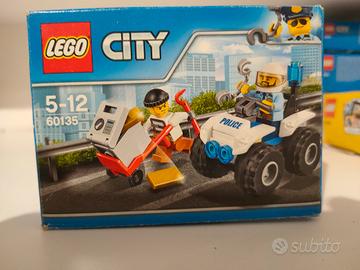 lego city 60135 arresto con Atv