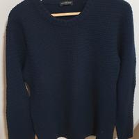 Maglia uomo Blu girocollo tg L