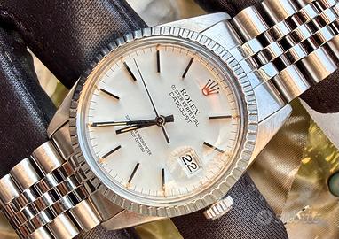 Rolex Datejust acciaio 16030 Raro dial Matte White