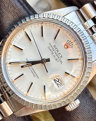 Rolex Datejust acciaio 16030 Raro dial Matte White
