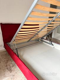 letto cassettone e Armadio 2 ante scorrevoli