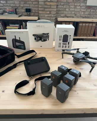 Drone DjI mavic pro2 fly kit smart controller