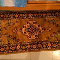 Stupendo scendiletto realizzato in tessuto