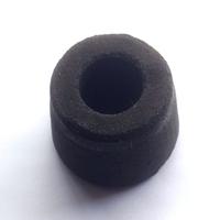 Pomello tappo devil stick end rubber black juggler