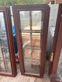 Finestre in legno doppie ante – H 140 cm x L100 cm