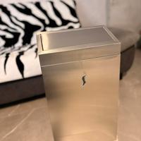 Getta carte in inox pattumiera