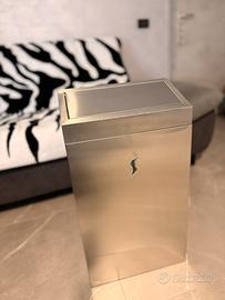 Getta carte in inox pattumiera