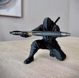 Porta Penna Ninja 3D in Resina – Originale