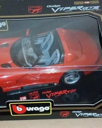 modellino dodge viper rt10 1992 1-18