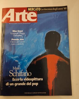 Rivista ARTE - Mario Schifano 