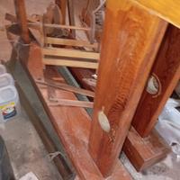 TELAIO IN LEGNO PER TESSITURA TAPPETO SARDO