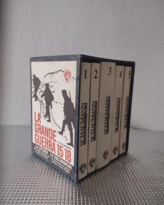 Lotto A - Cofanetto di 5 libri sulla Grande Guerra