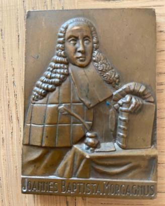 Piastra commemorativa vintage