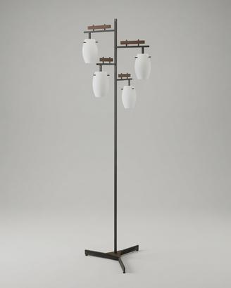 Lampada Terra Piantana Stilnovo Anni 50 Vintage