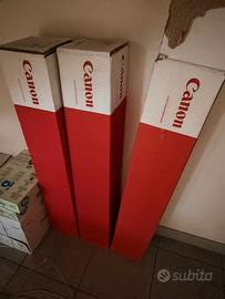 3 rotoli Canon carta plotter LFM055 841mm X 100MT