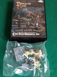Dungeon Saga Evil Dead Miniatures Set, sigillato