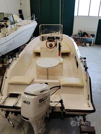 open Fisher20 con Suzuki 40 