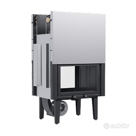 Camino a legna bifacciale ventilato Arisa 16 kw