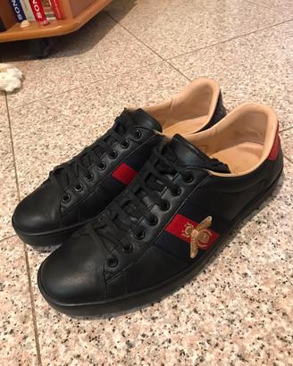 scarpe Gucci Ace n.42 uomo 
