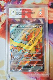 Moltres EX del Team Rocket 208/182 GRAAD 10
