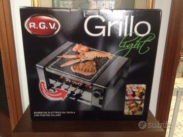 Barbecue elettrico da tavola"GRILLO" Light