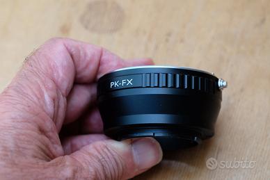 Adattatore Pentax Fuji