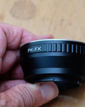 Adattatore Pentax Fuji