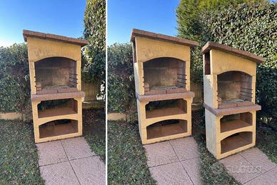 Barbecue in muratura da giardino