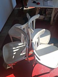 4 sedie vintage