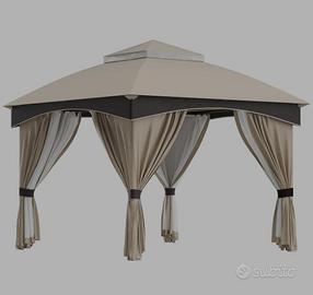 Gazebo 3x3  con zanzariere