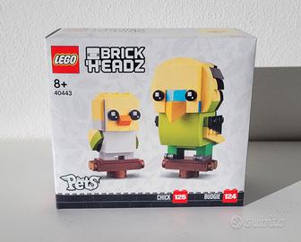 LEGO 40443 BrickHeadz Pets Budgie Nuovo 10/10