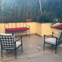 Panca e poltrone per terrazzo/giardino